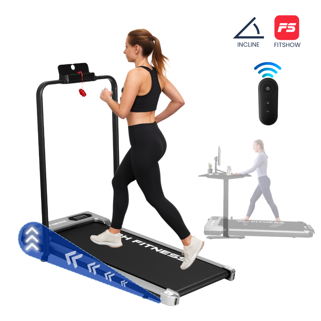 Loopband – 8 km/u – Incline & Handmatige Helling – Opvouwbaar / Inklapbaar – SF1B – Verkrijgbaar in 3 kleuren