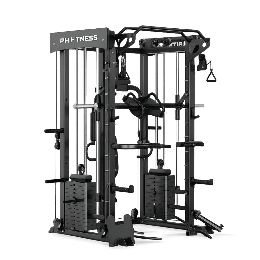 All-in-One Home Gym Power Rack - 160KG Weight Stack