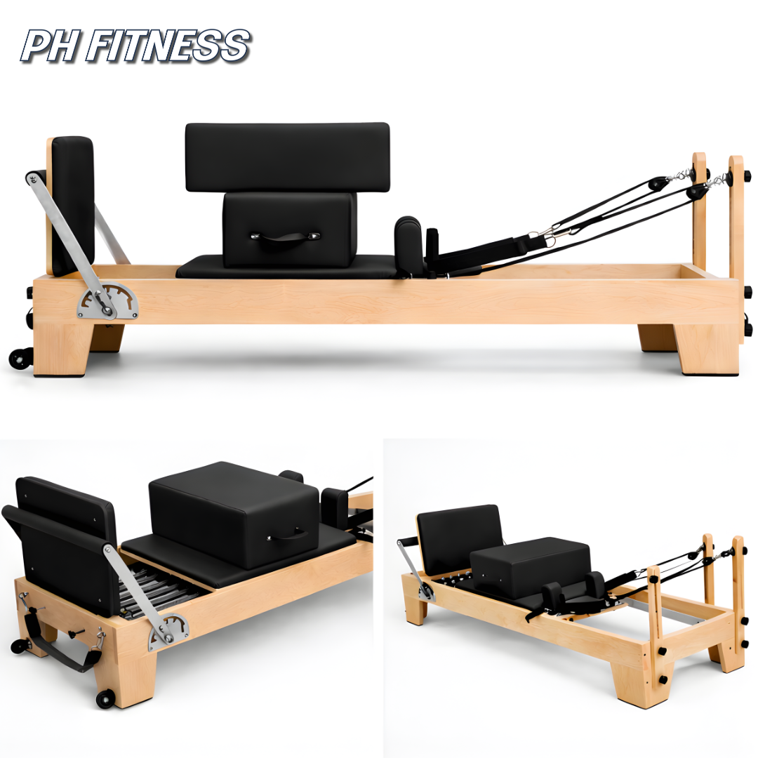 Hölzerner Pilates Reformer