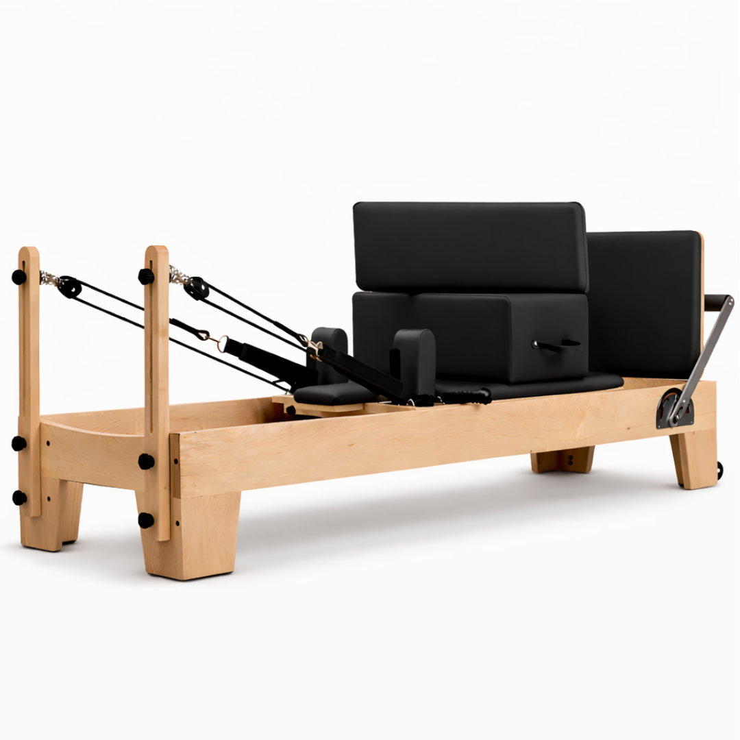 Hölzerner Pilates Reformer