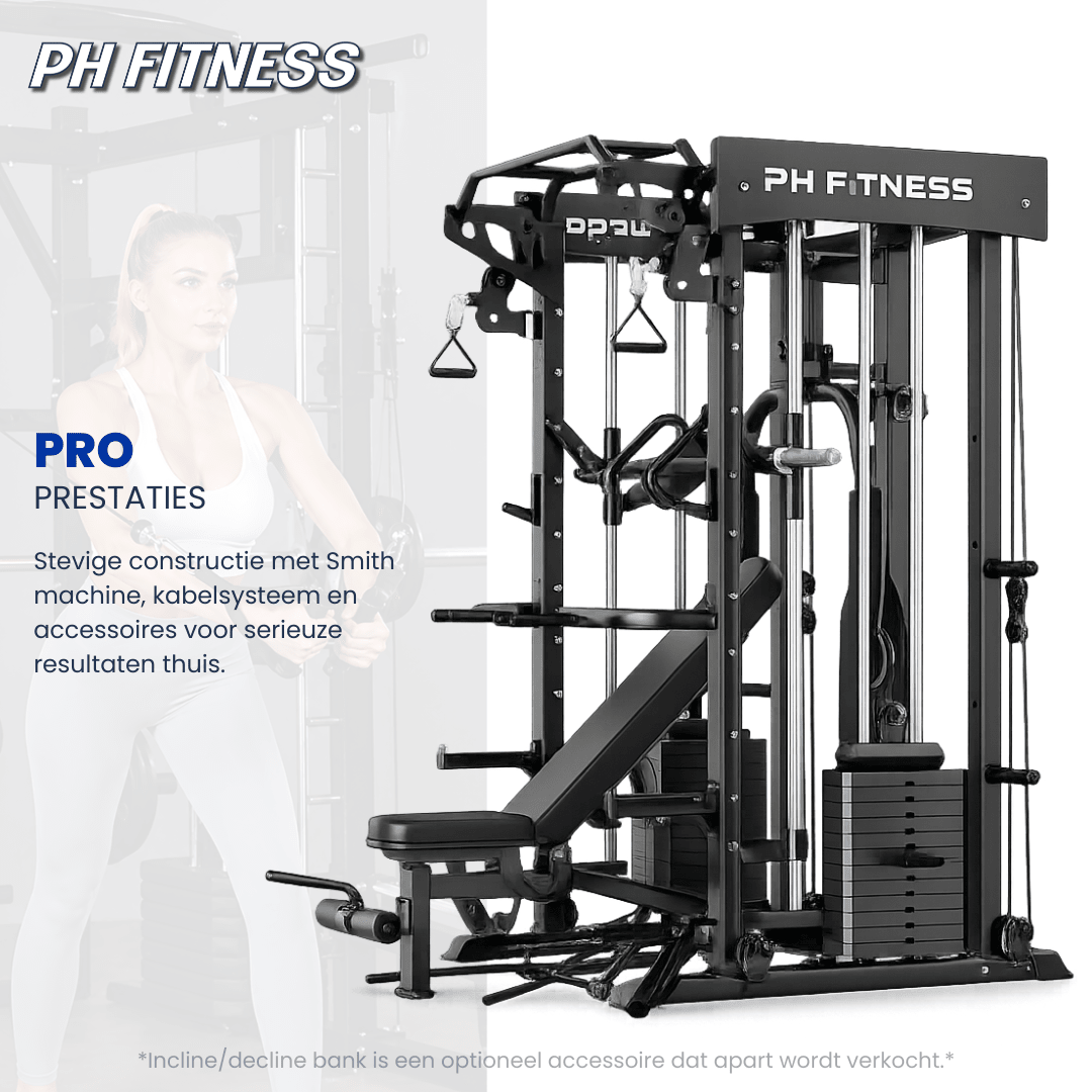 All-in-One Home Gym Power Rack - 160KG Weight Stack - Physical Sports Group B.V.