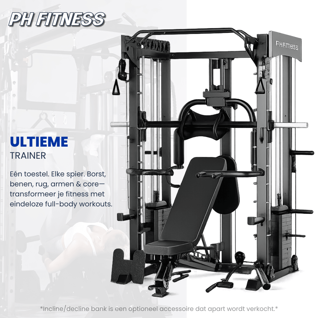 All-in-One Home Gym Power Rack - 160KG Weight Stack - Physical Sports Group B.V.