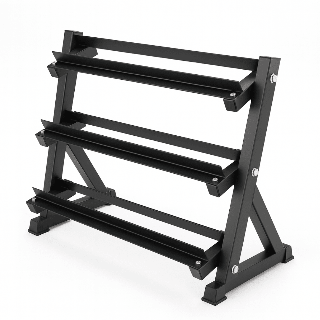 Dumbbell Rek – 3 - Laags Professioneel Ontwerp 2,5KG–25KG of 2KG - 20KG - PH Fitness