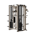 FUSION X Pro Rack – Verstelbare Smith Bar, Pec deck & Dual 80 kg Weight Stack - PH Fitness