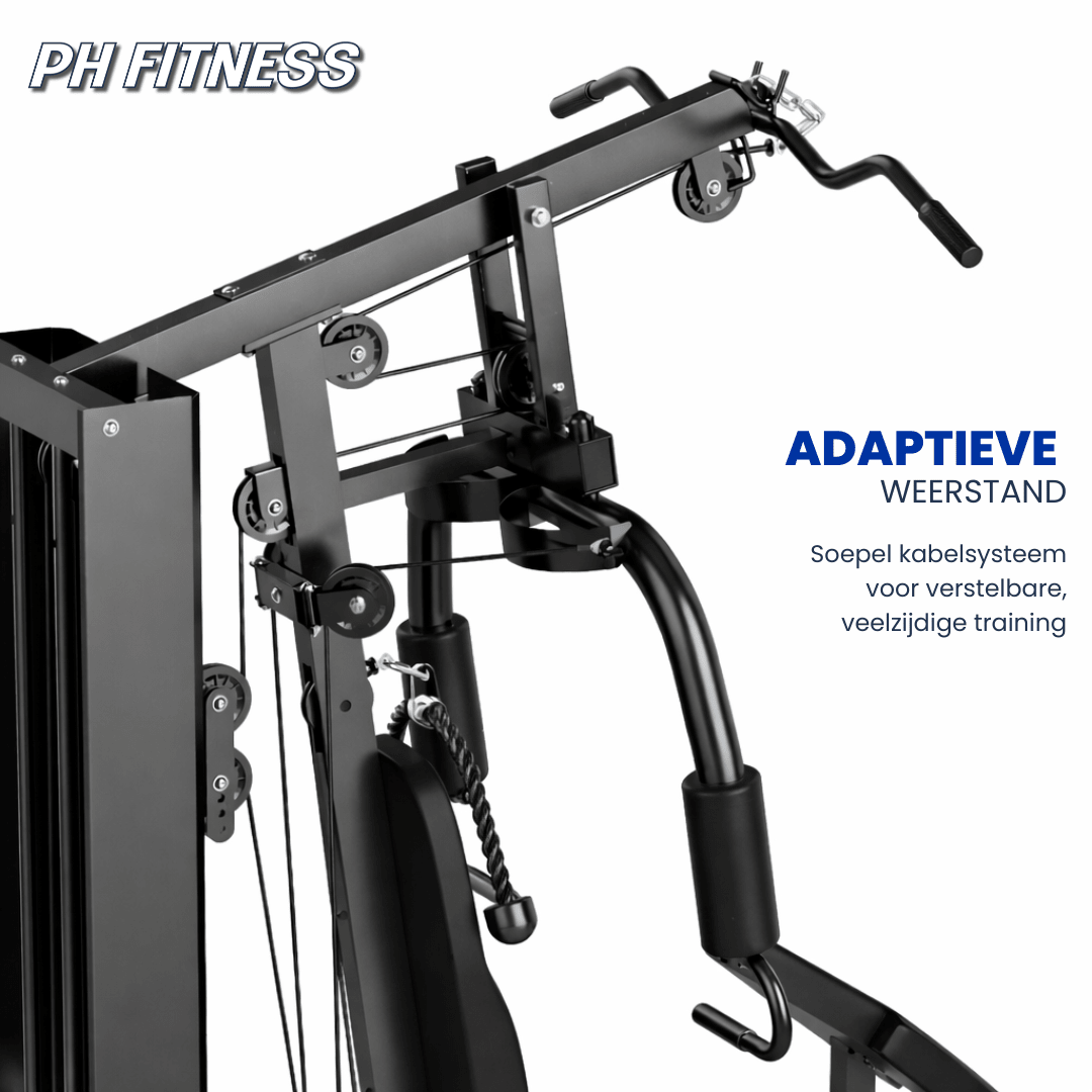 Heavy Duty Functional Trainer - 100KG Weight Stack - Physical Sports Group B.V.
