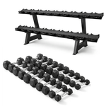 Hexa Dumbbell Set - 2 t/m 20KG met Dumbbell Rack - Physical Sports Group B.V.