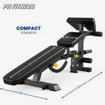 PH Fitness Professionele Multifunctionele Fitnessbank - PH Fitness