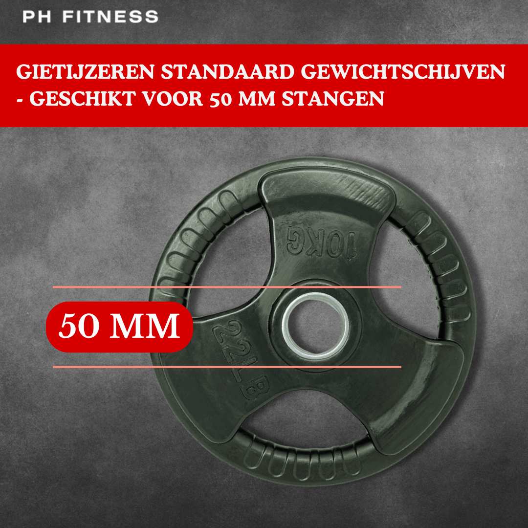 Tri Handle Plates Voordeelset - PH Fitness