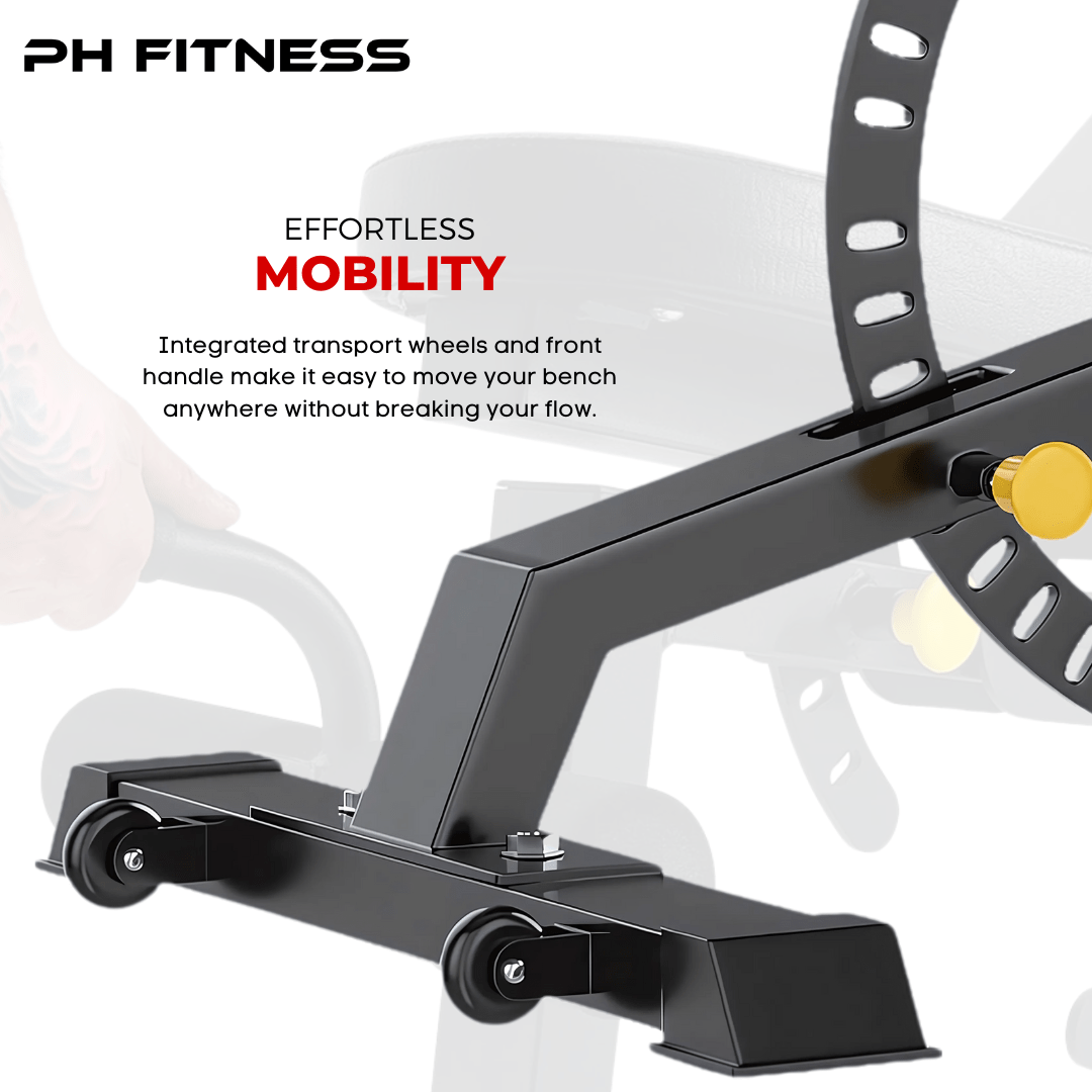 Verstelbare Trainingsbank – Incline & Decline - PH Fitness